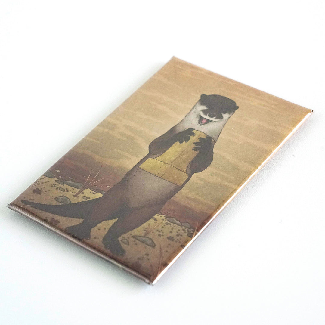 奇談缶マグネット|全4種|妖怪 × アート│長方形マグネット│マット・マイヤー