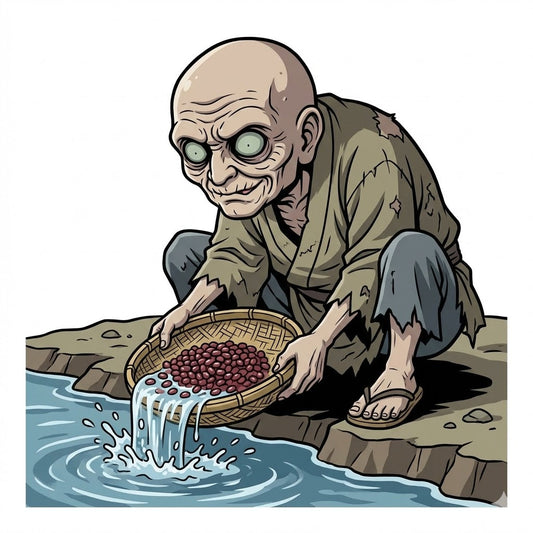 【小豆洗い】の音の正体とは？「ショキショキ」と川で小豆を研ぐ妖怪の特徴と場所