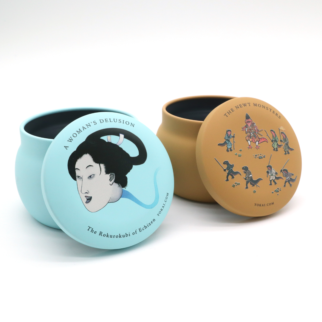 妖缶｜全2種｜小物収納 │アート缶│妖怪 × アート│マット・マイヤー