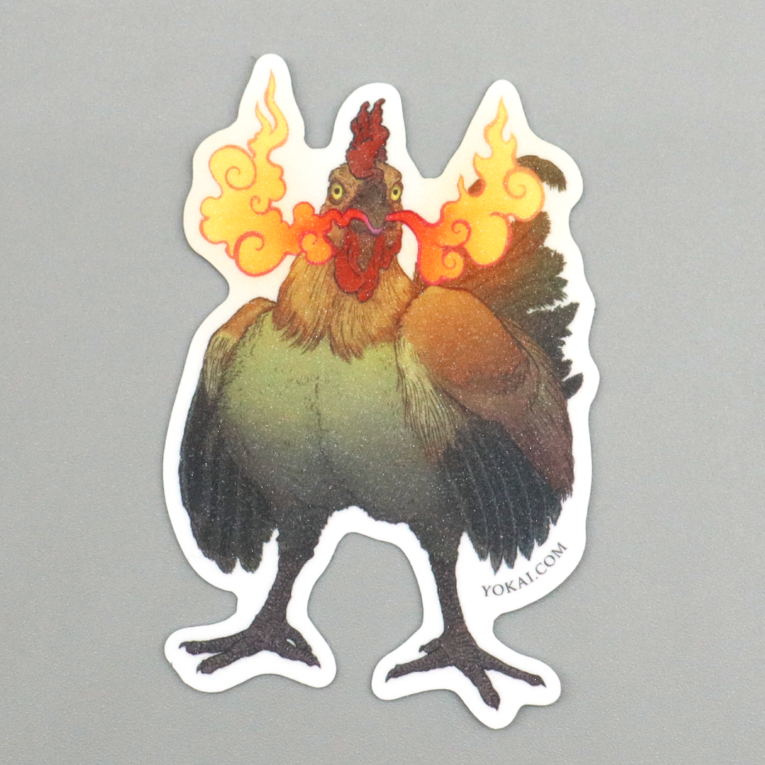 奇談ステッカー｜全4種｜妖怪 ×アート｜マット・マイヤー