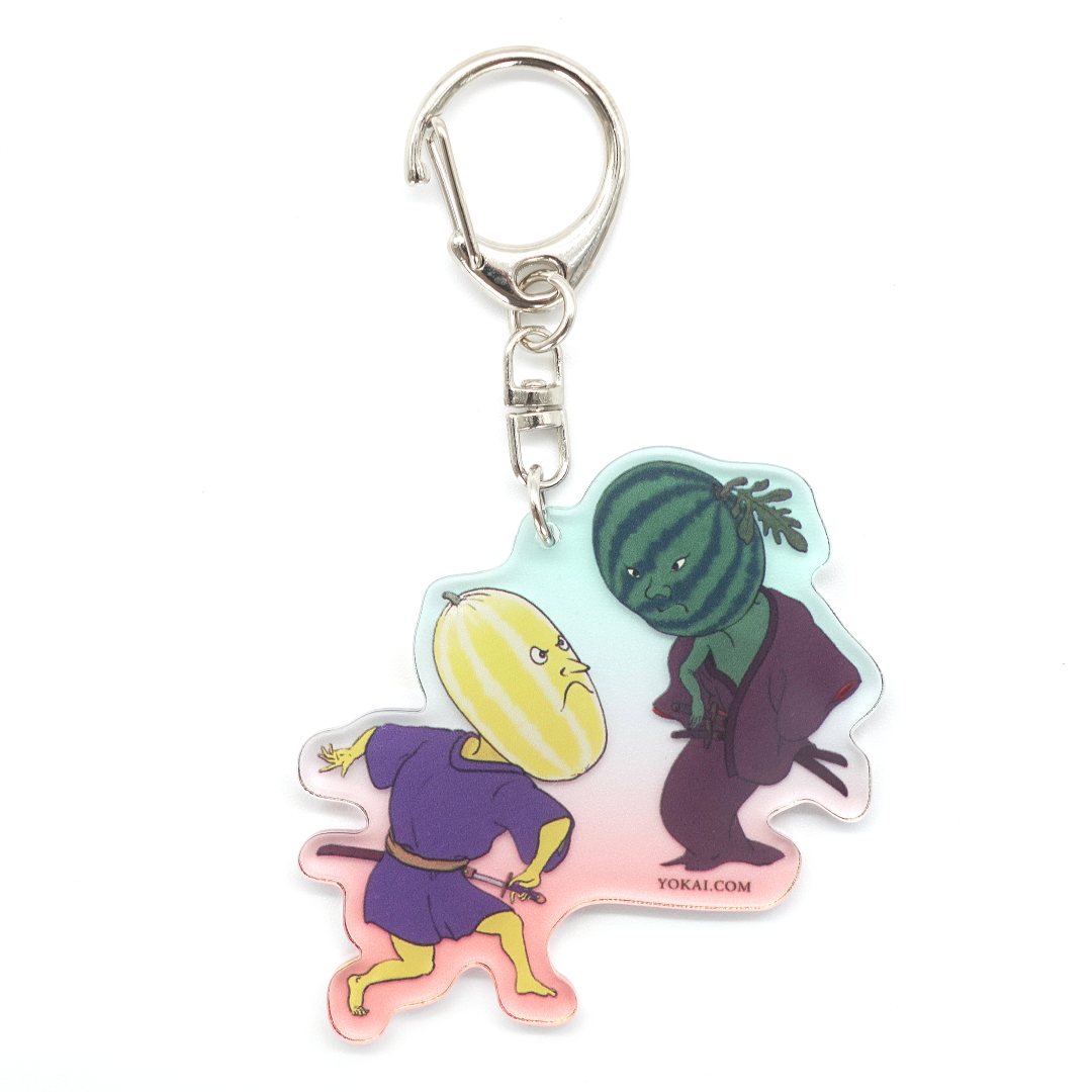 奇談アクリルキーホルダー｜全4種｜妖怪 × アート│マット・マイヤー