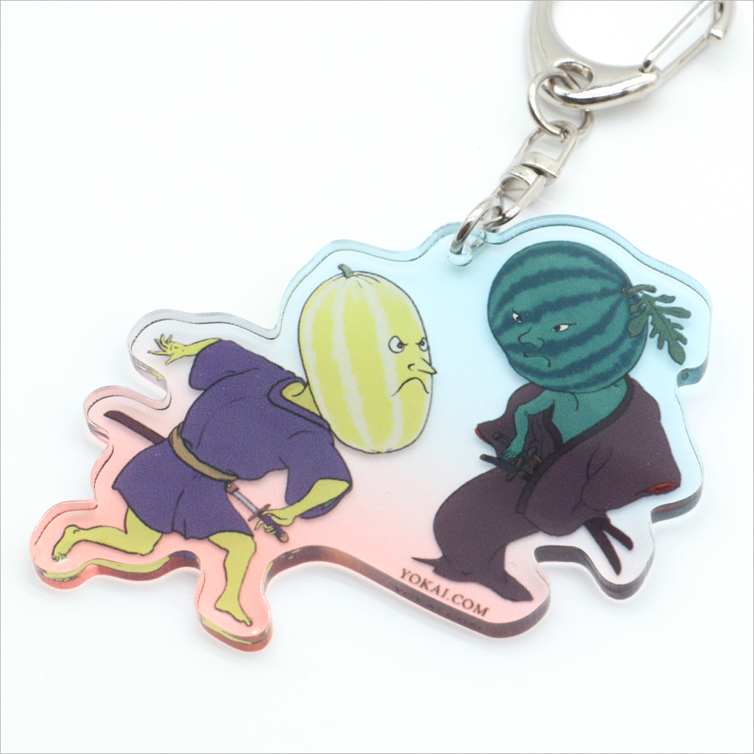 奇談アクリルキーホルダー｜全4種｜妖怪 × アート│マット・マイヤー