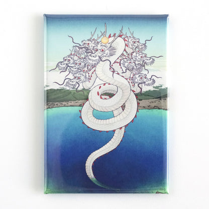 奇談缶マグネット｜全4種｜妖怪 × アート│長方形マグネット│マット・マイヤー