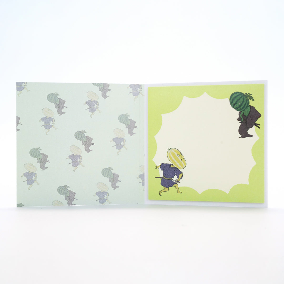 奇談付箋（正方形メモ）｜全2種｜妖怪 × アート│マット・マイヤー