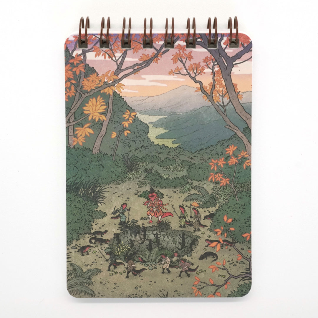 奇談リングメモ帳｜全2種｜妖怪 × アート│マット・マイヤー