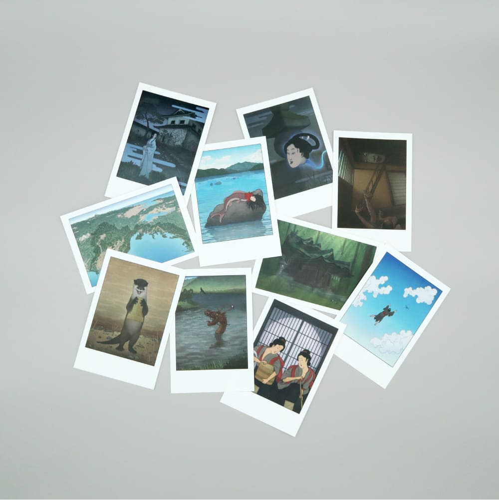 奇談ポストカード｜全10種｜妖怪 × アート 越前若狭｜マット・マイヤー